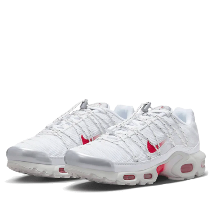Nike Air Max Plus Utility White Silver Red