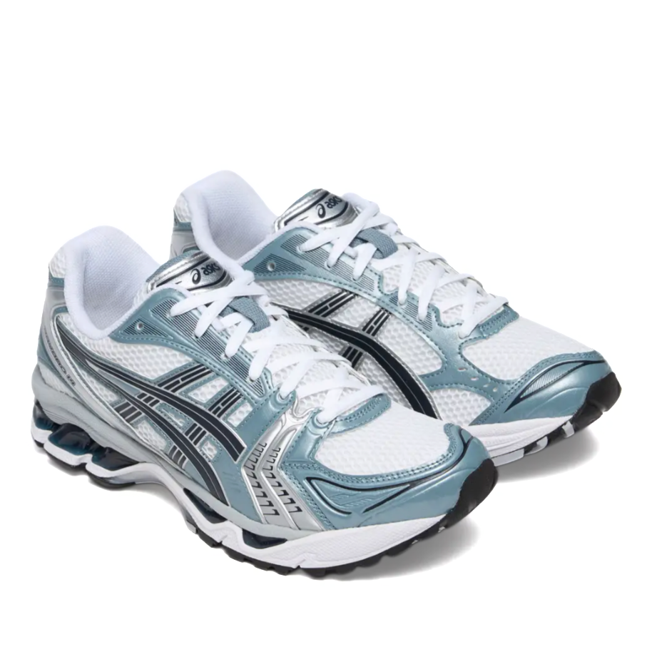 Asics Gel-Kayano 14  White Fjord Grey