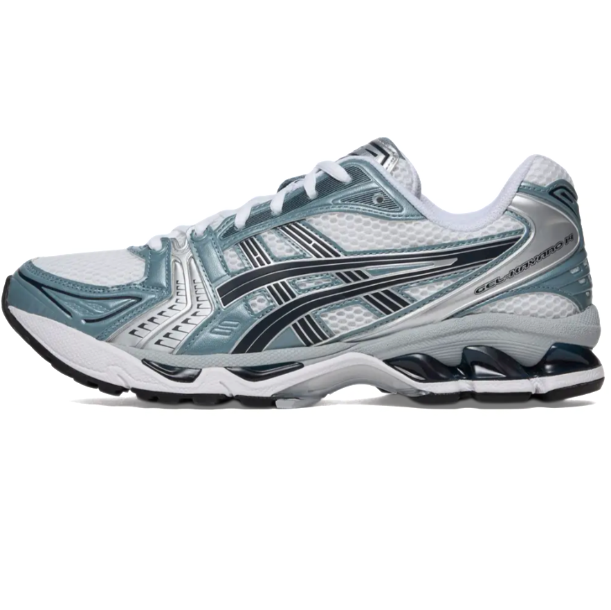 Asics Gel-Kayano 14  White Fjord Grey